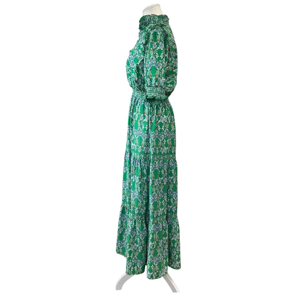Max Studio Green Floral Maxi Dress - Picture 2 of 10